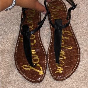 Women’s black Sam Edelman sandal